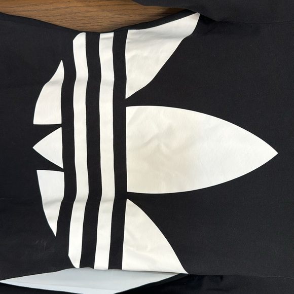 Black Adidas Originals Size M Logo Body Sportbody Trefoil Bodysuit Top FM2651 - Picture 13 of 16